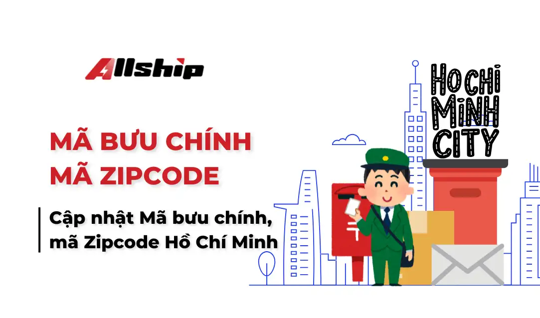 Mã bưu chính, mã zipcode Hồ Chí Minh